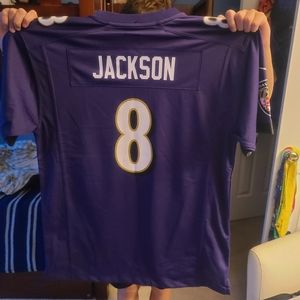 Brand new, with tags, Lamar Jackson jersey (Nike)
